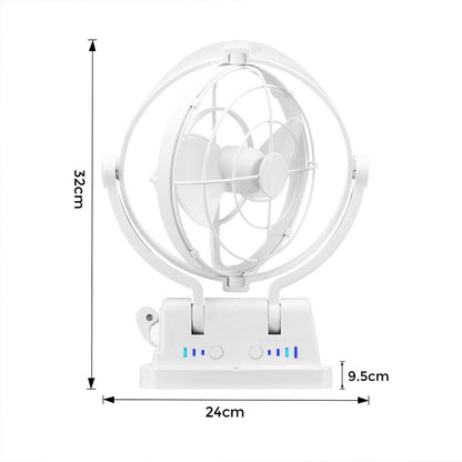 RV Wall Fan – 12V/24V Wall-Mounted Fan for RVs, Caravans, and Vehicles