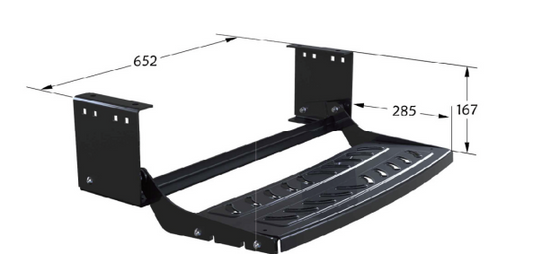 RV Single Step – Heavy-Duty Manual Step for Caravans and Motorhomes